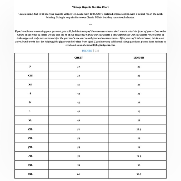 organic vintage tee big bud press size xxs dark purple grape - Picture 5 of 6